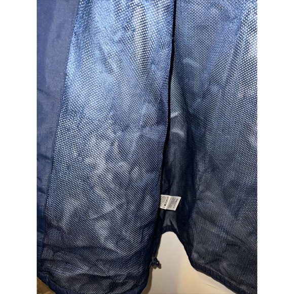 Eddie Bauer Rain Coat Womens Size XL Hooded Jacket Blue Barely Worn Mesh Lined - Picture 6 of 9